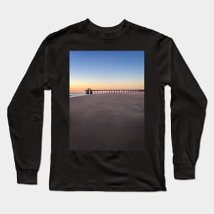 Tybee Island Pier in the Morning Long Sleeve T-Shirt